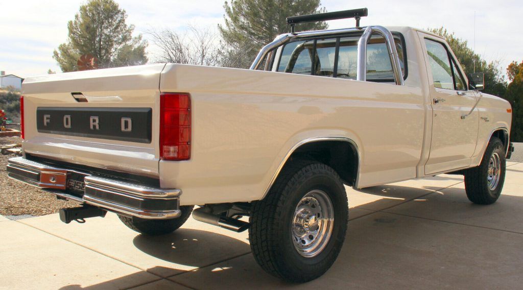1981 Ford F150 Ranger 4×4 Pickup 8 Cylinder Engine 5.8l/351