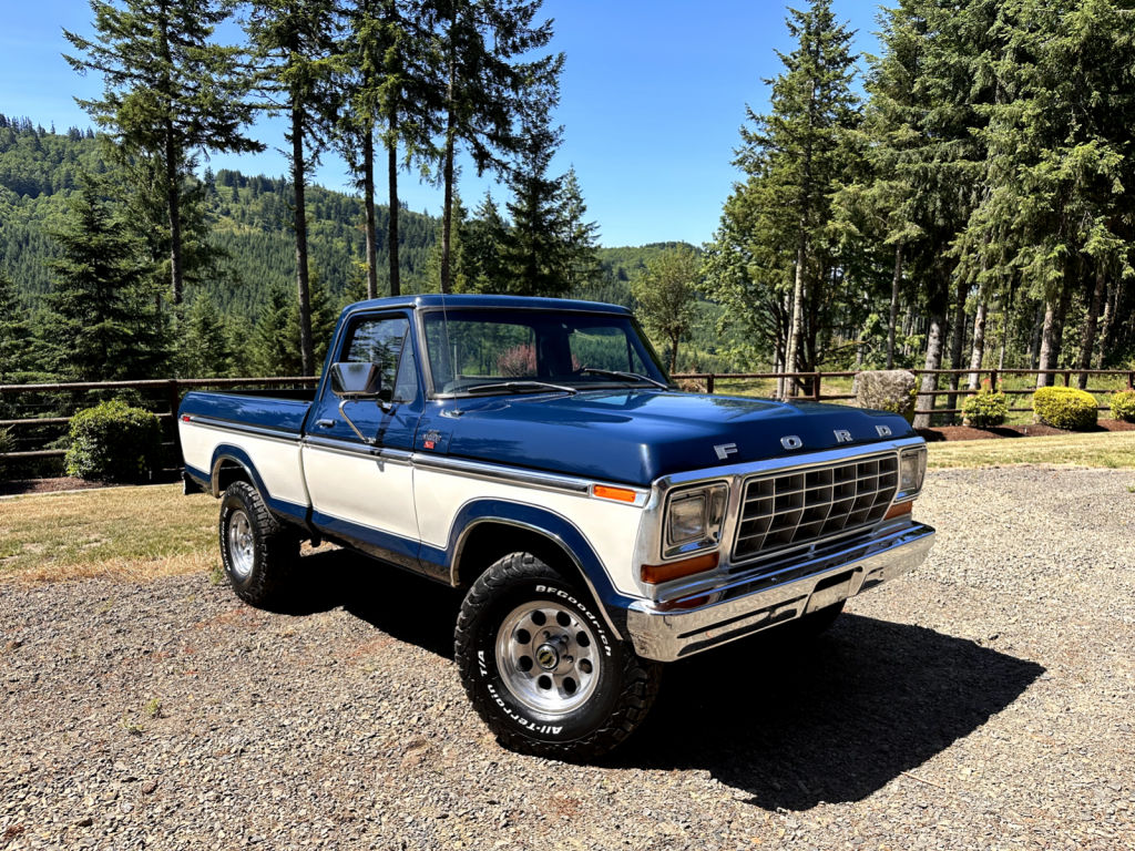 1979 Ford F-150 XLT Ranger pickup [recently overhauled transmission]