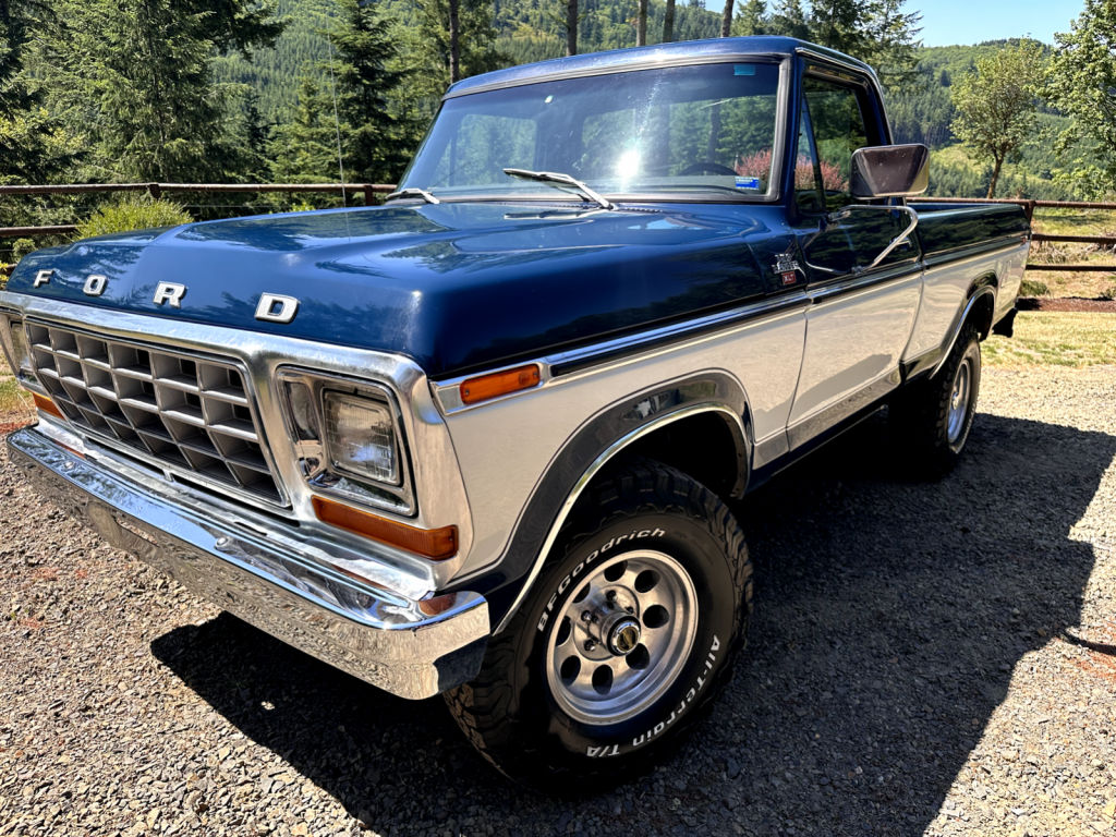 1979 Ford F-150 XLT Ranger pickup [recently overhauled transmission]
