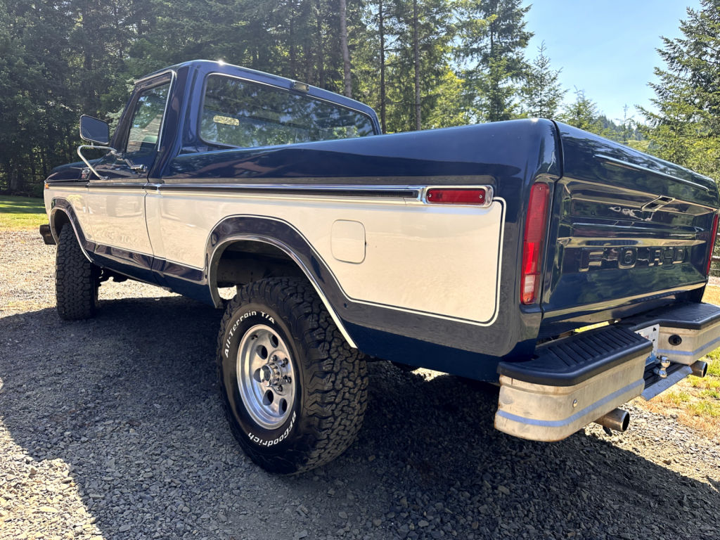 1979 Ford F-150 XLT Ranger pickup [recently overhauled transmission]