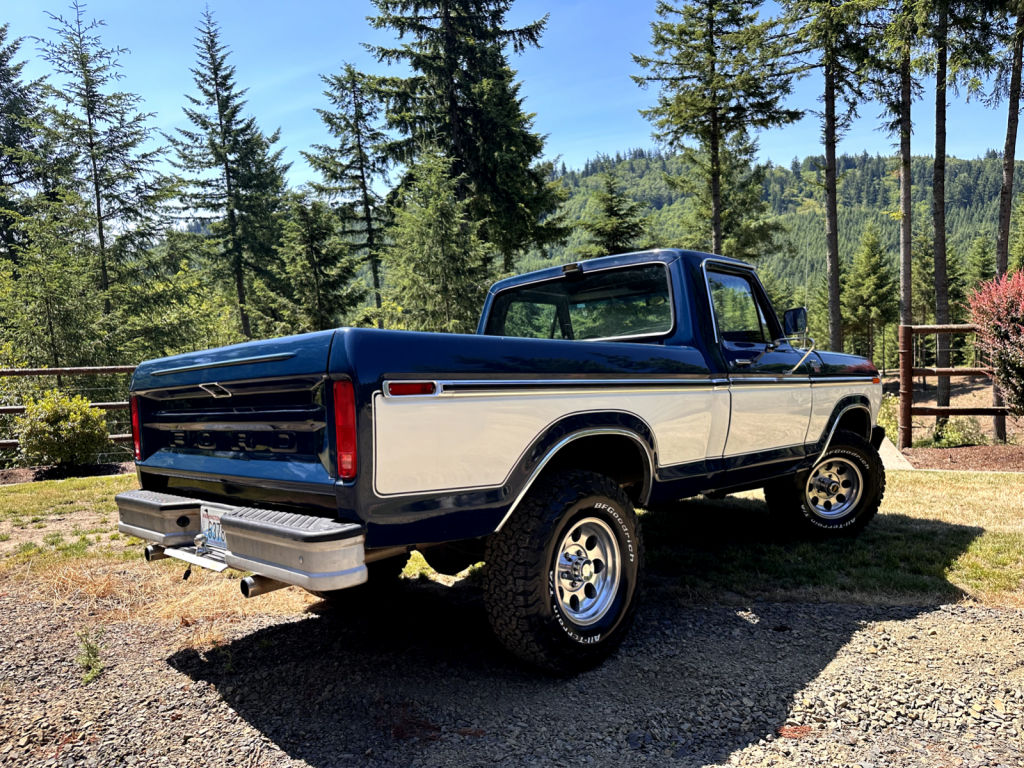 1979 Ford F-150 XLT Ranger pickup [recently overhauled transmission]