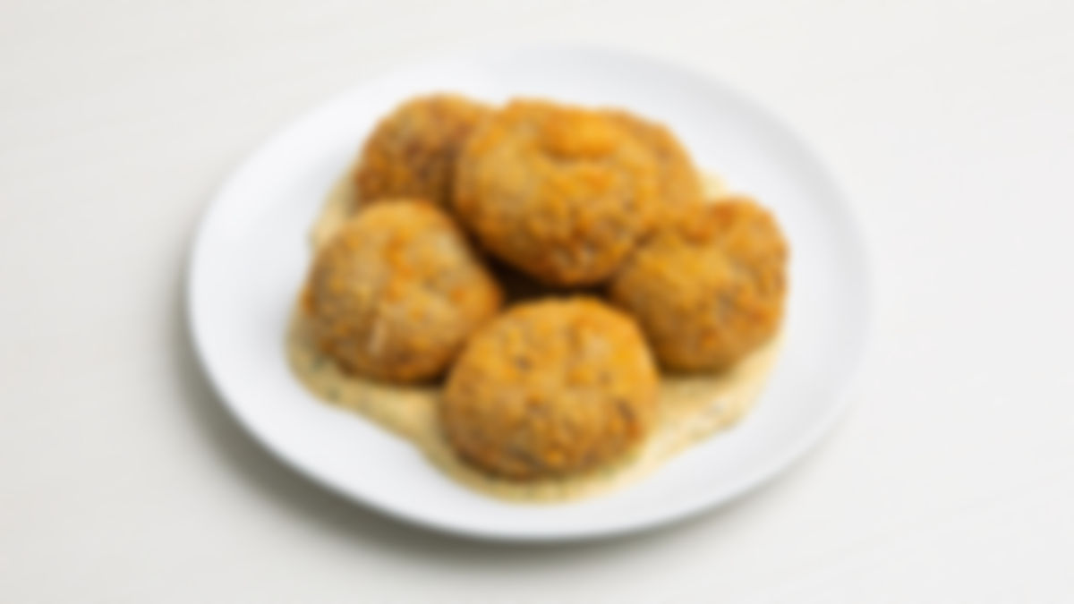 Eggplant croquettes