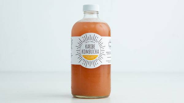 Kombucha de flor de jamaica y jengibre | Entrega a tu puerta