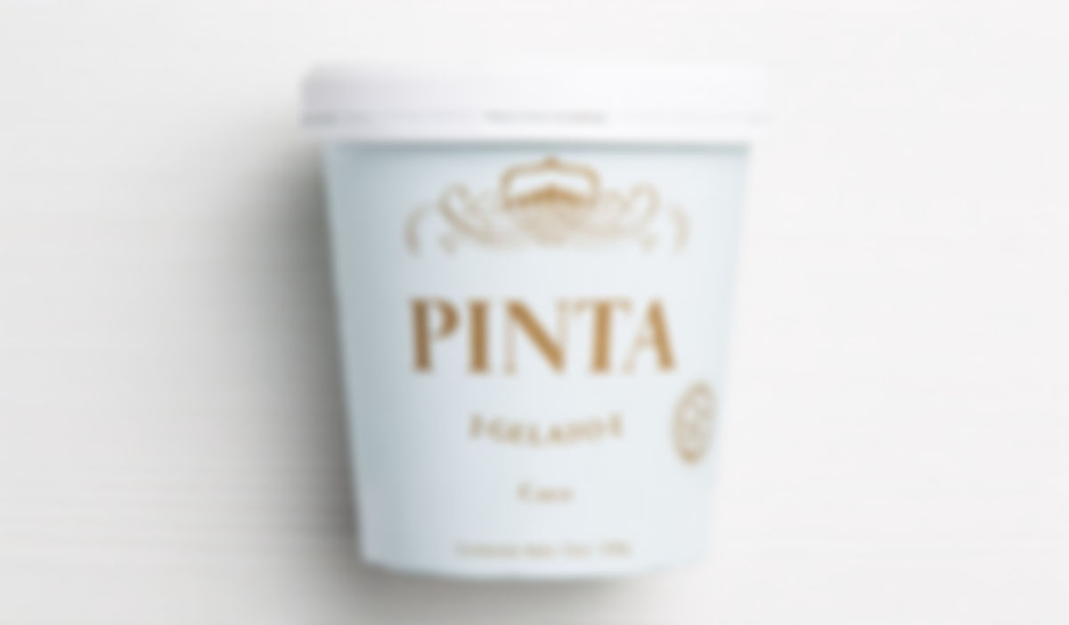 Gelato coco, Pinta