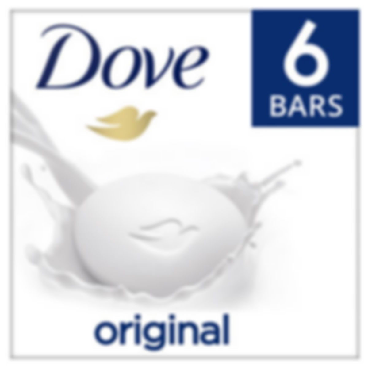 Dove Jabon Barra Original (6 barras 3.75 oz) 