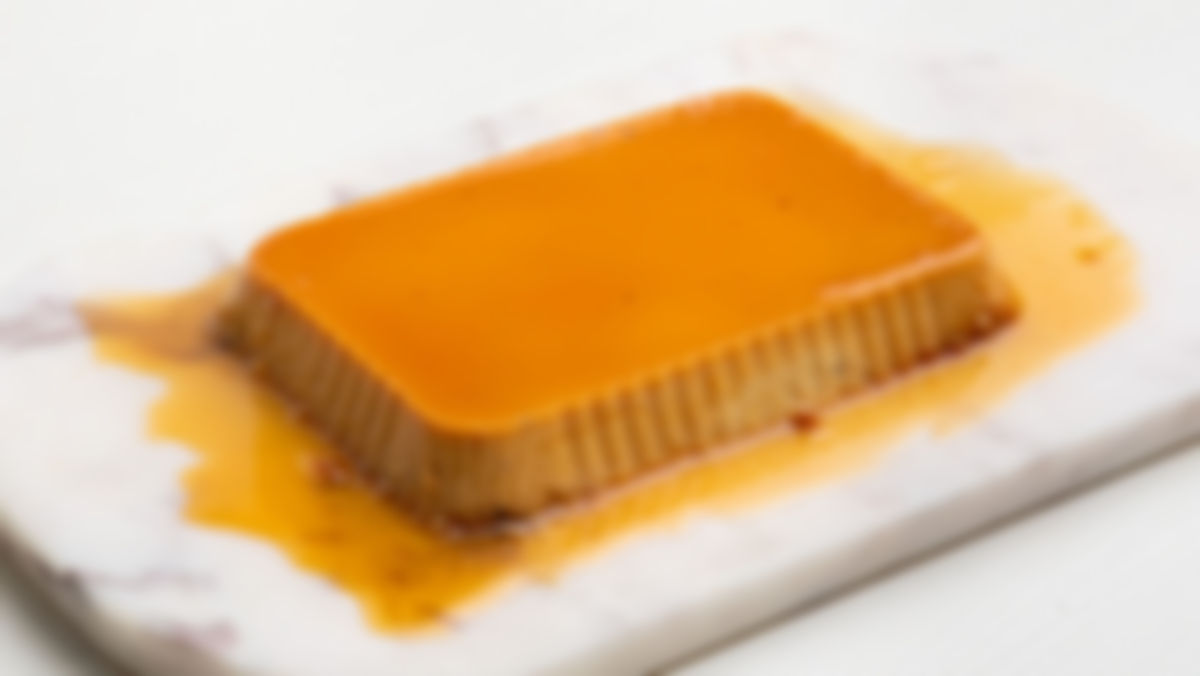 Flan de calabaza y queso
