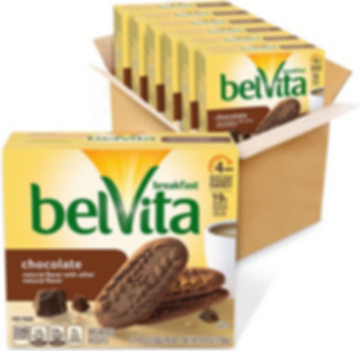 Belvita  galleta de desayuno de chocolate 5 pack