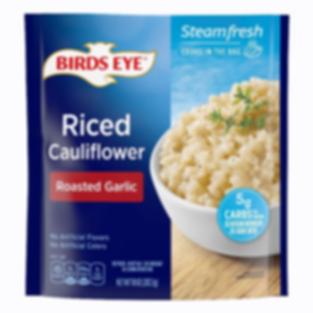 Bird's Eye Veg Cauliflower Rice Roast Garlic 10oz