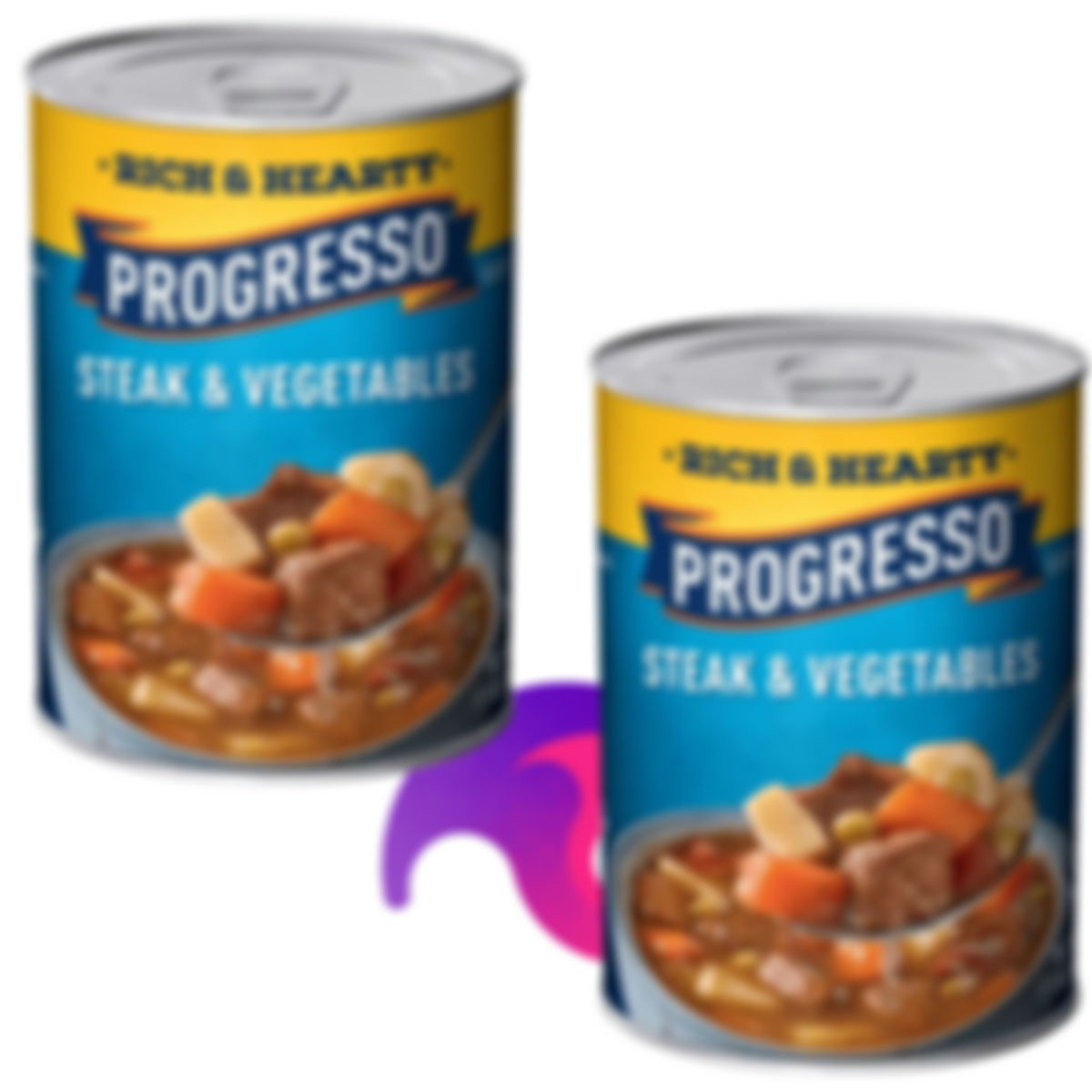 Progresso Rich & Hearty Sirloin steak Vegetable Lata