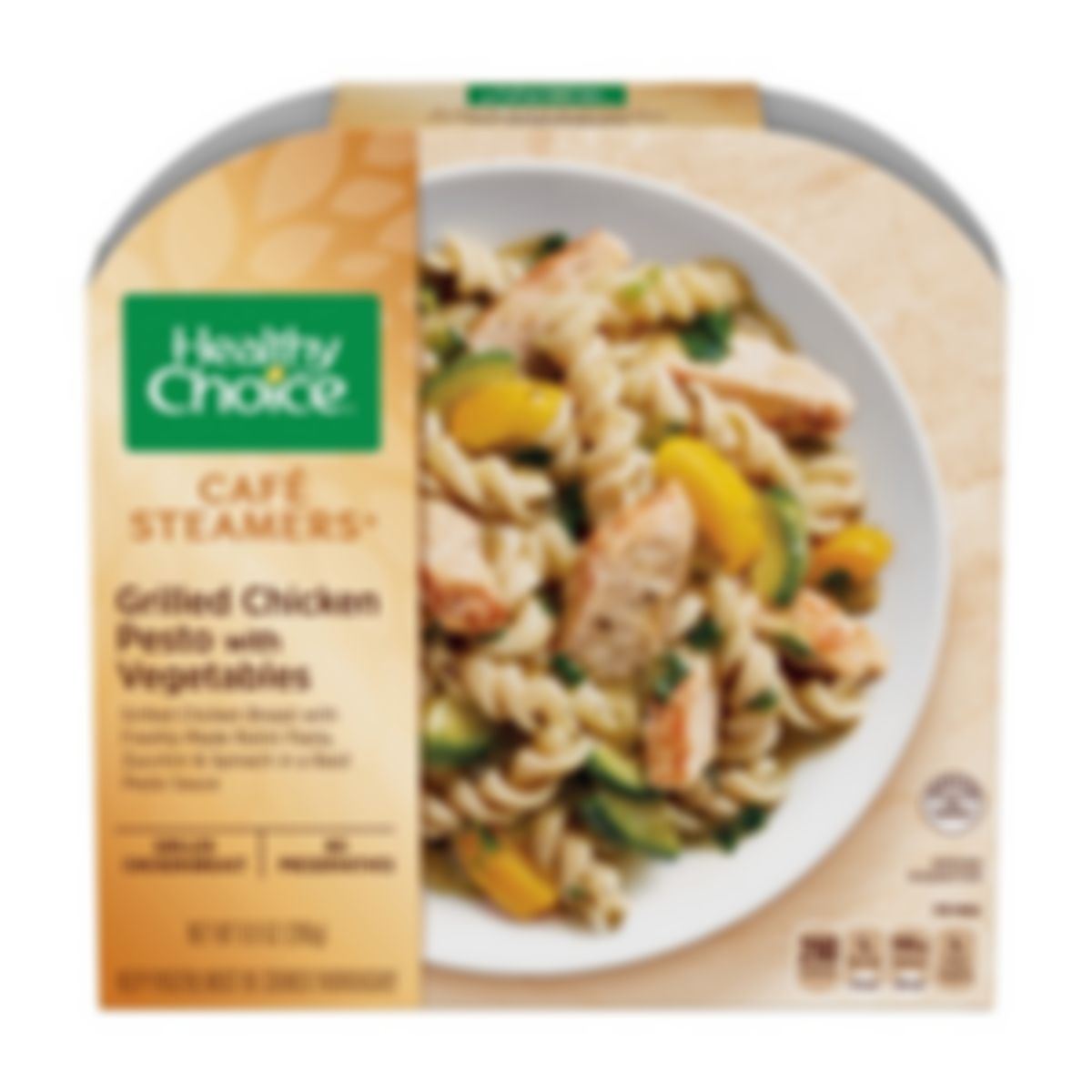 HEALTHY CHOICE CAFÉ STEAMERS CHICKEN PESTO