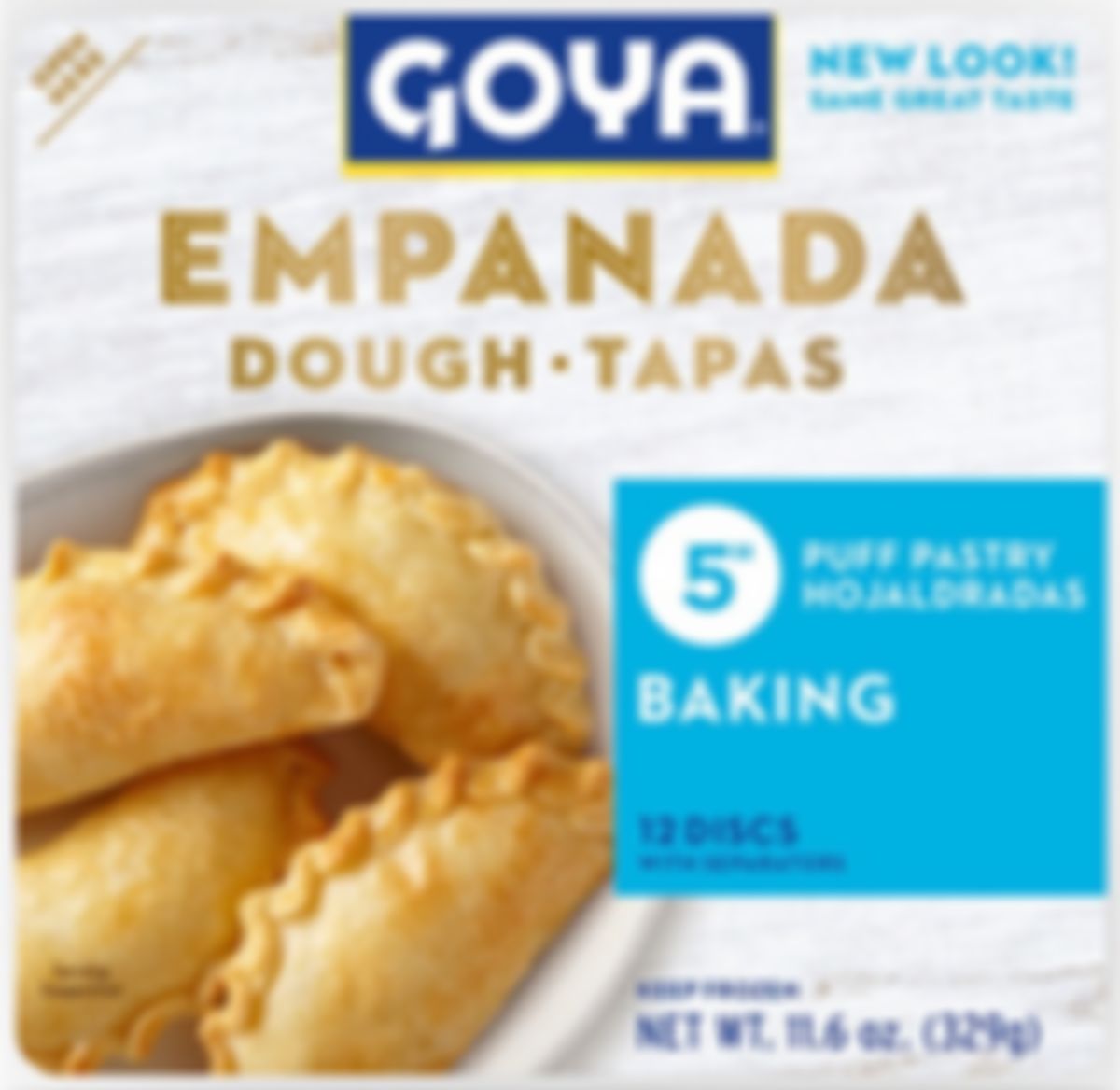 Tapa de empanadas hojaldradas, Goya