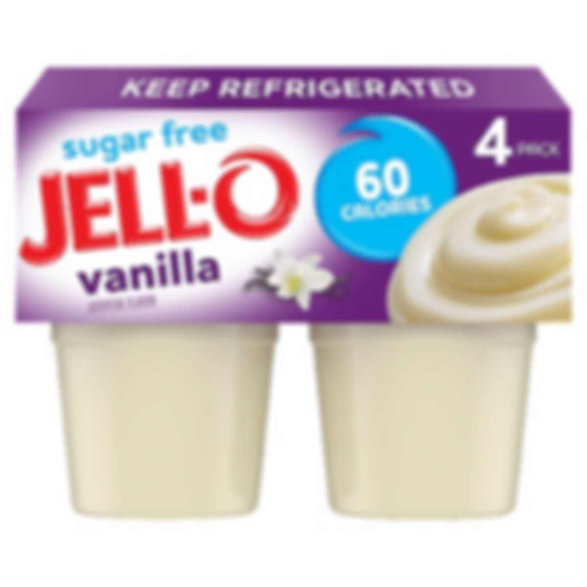 JELL-O Vainilla Sugar free Pudding 14.5 oz