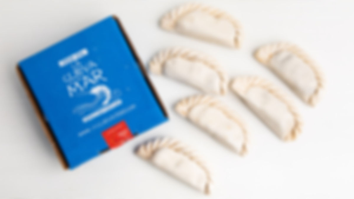 Shrimp turnovers, La Cueva del Mar