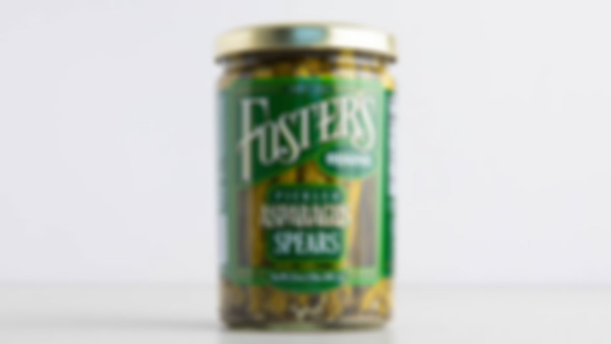 Foster's pickled asparagus spears