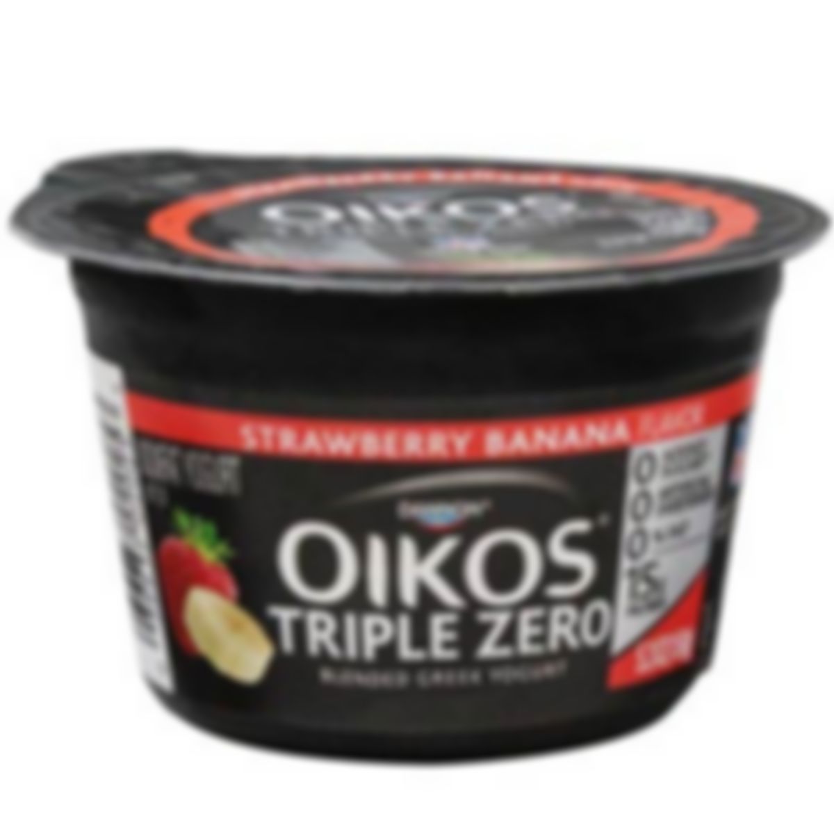 OIKOS TRIPLE ZERO STRAWBERRY YOGURT 5.3 OZ