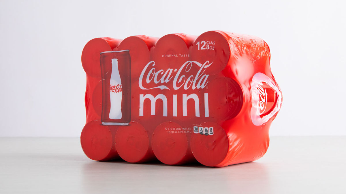 Coca Cola Mini regular, 12 pack (8 oz)