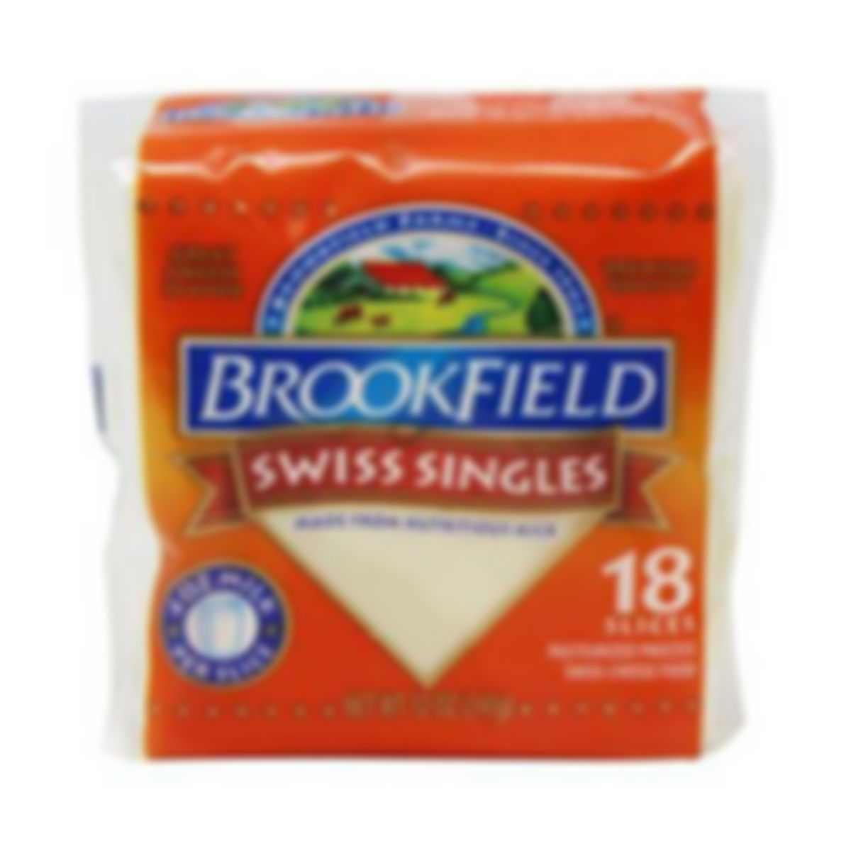 Brookfield - Queso suizo (18 slices)