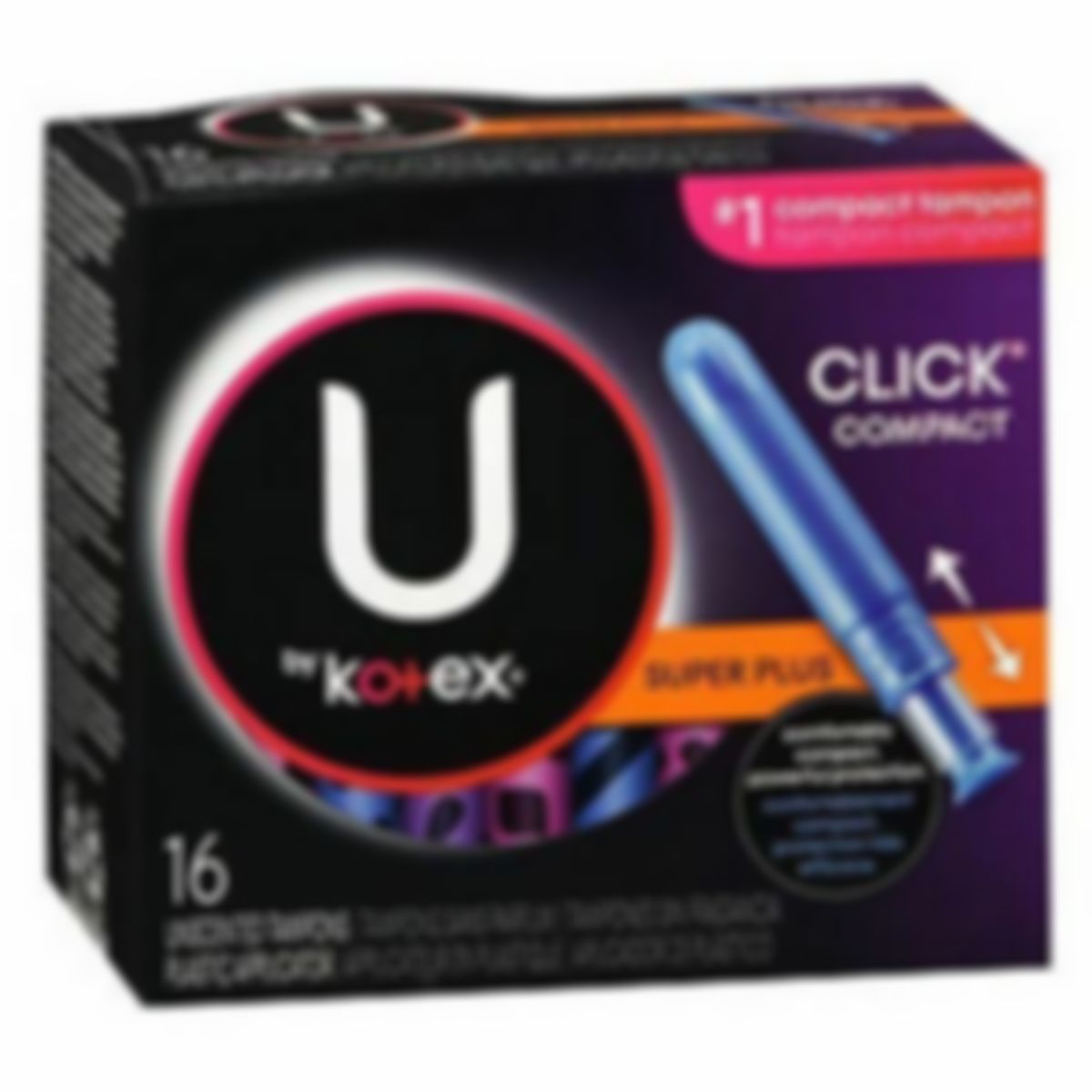 Kotex - Tampones Click Compact Super Plus