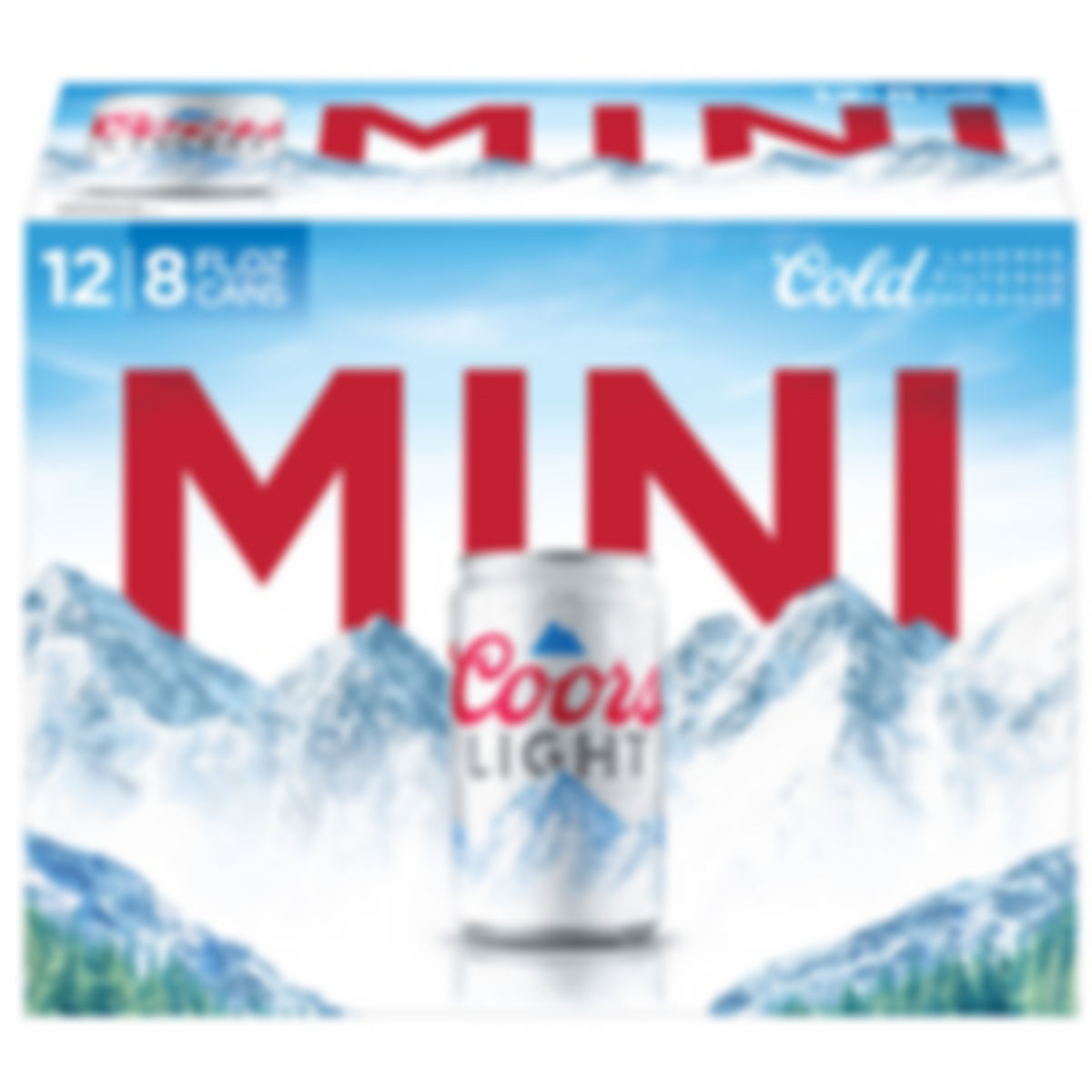 Coors Light mini 12 pack (8 oz) Entrega a tu puerta