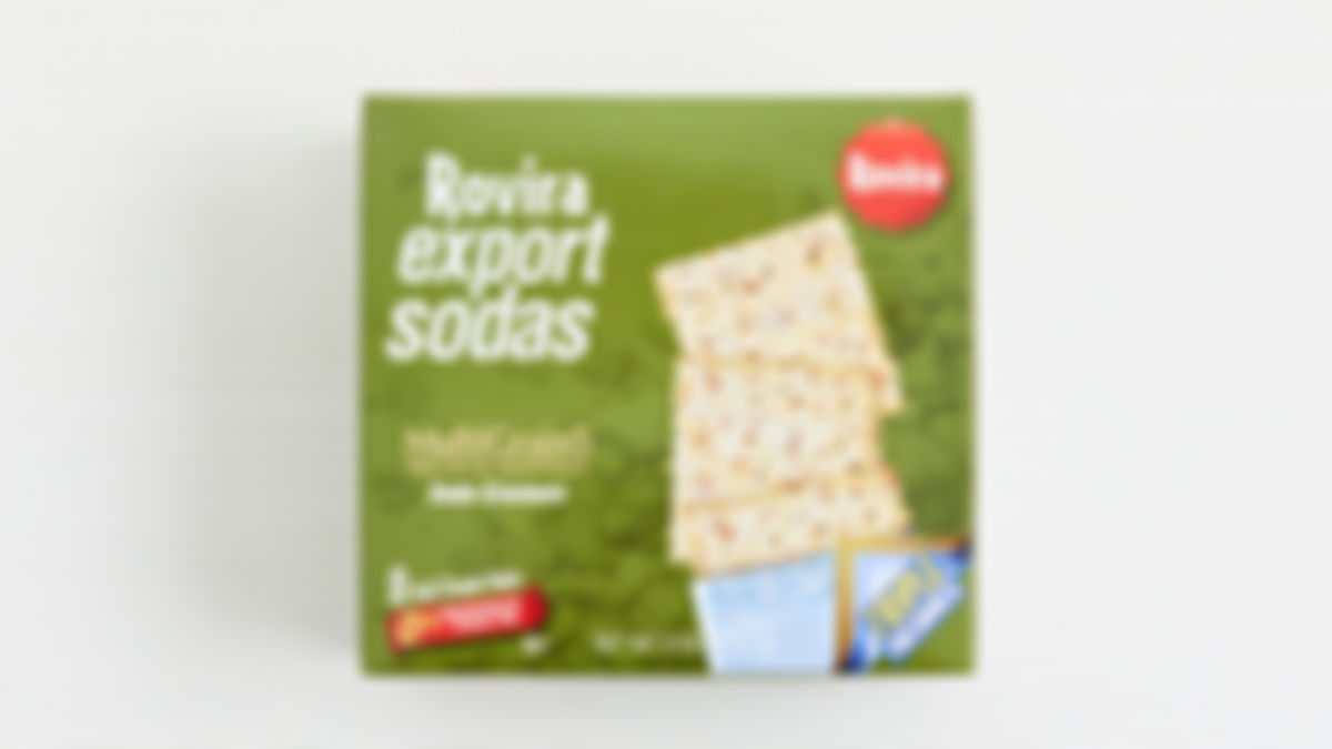 Galletas de soda multigrano, Rovira Export Soda Multigrain