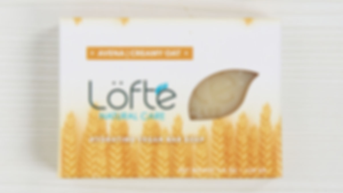 Natural & vegan bar soap, creamy oat, Lofte