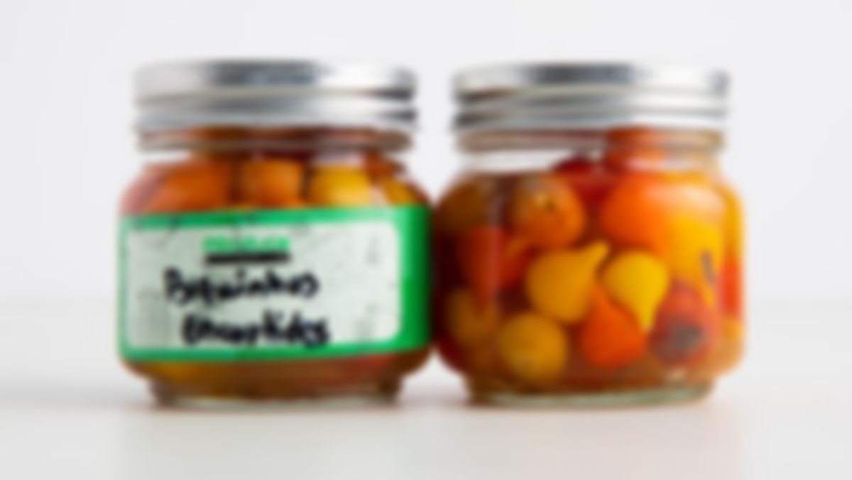 Pickled biquinho peppers, PRoduce, 8 oz