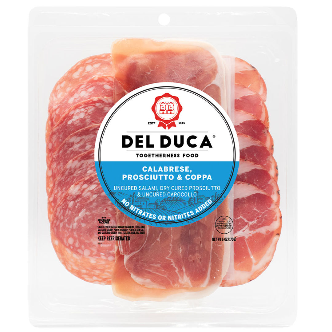 Del Duca Calabrese, Prosciutto & Coppa Selección italiana Entrega