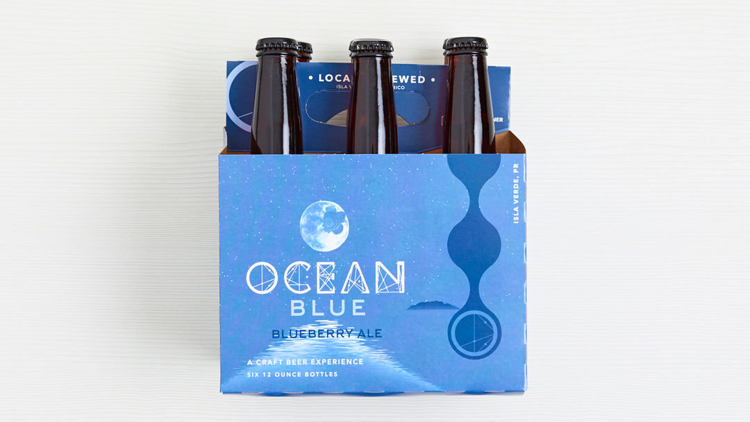 Ocean Lab Ocean blue beer Delivered to your door