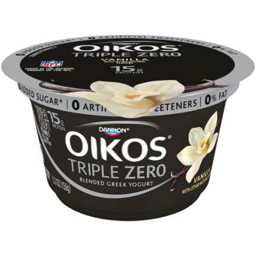 OIKOS TRIPLE ZERO VAINILLA 5 3 OZ Entrega A Tu Puerta