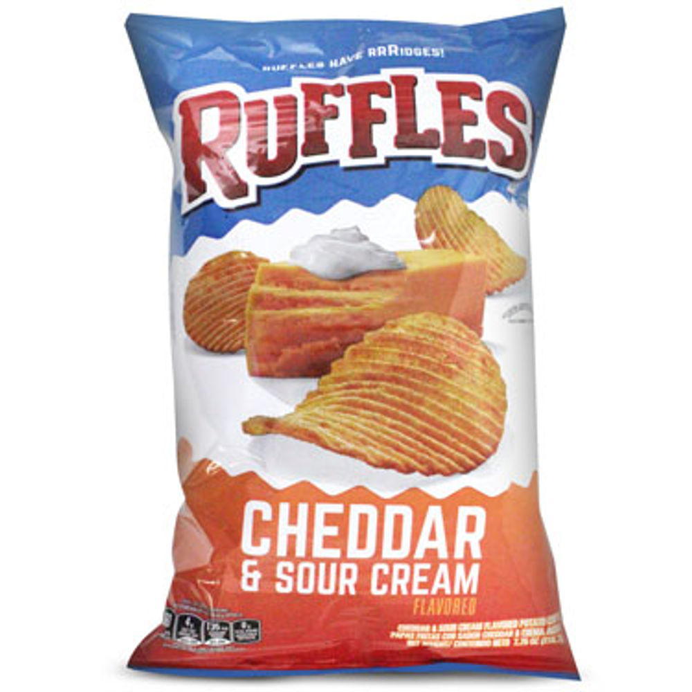 Ruffles Cheddar & Sour Cream 4.7 oz Entrega a tu puerta