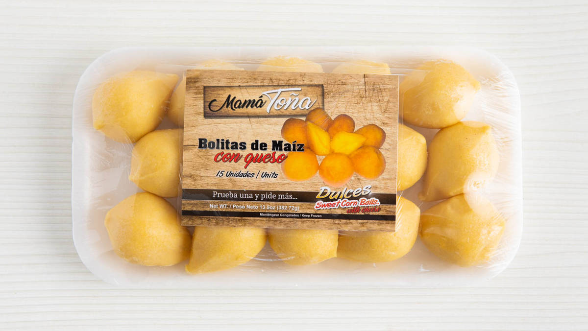 Bolitas de maíz con queso - mama toña