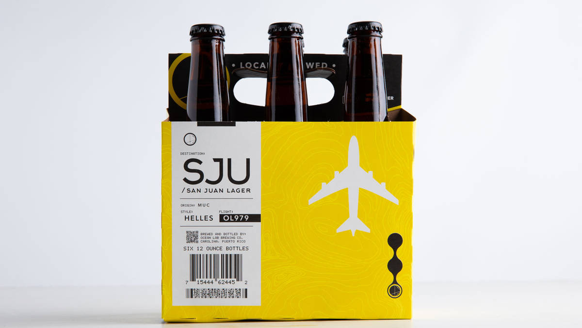 Cerveza Ocean Lab SJU Lager