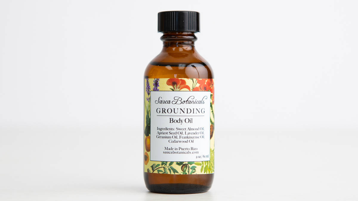 Aceite relajante, Grounding Body Oil 2 oz