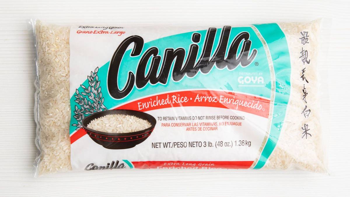 Arroz grano extra largo, Canilla