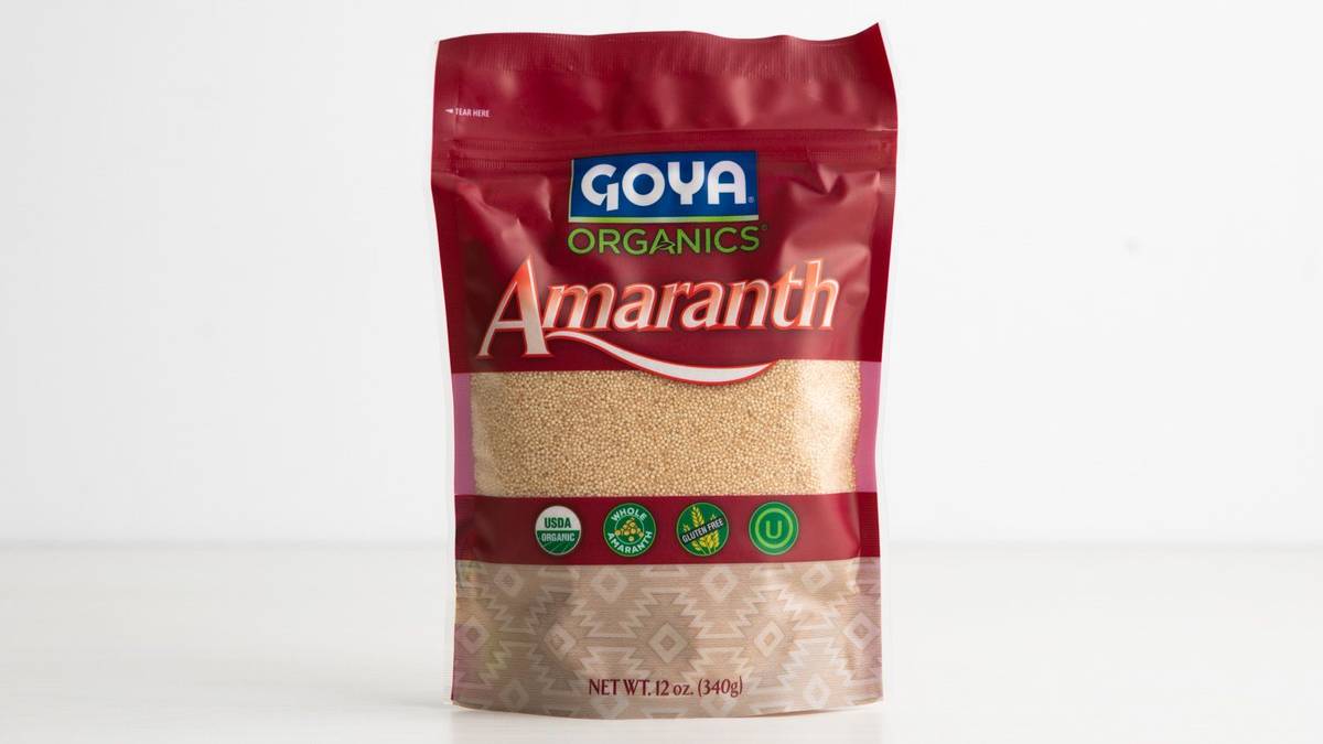 Amaranto orgánico, Goya