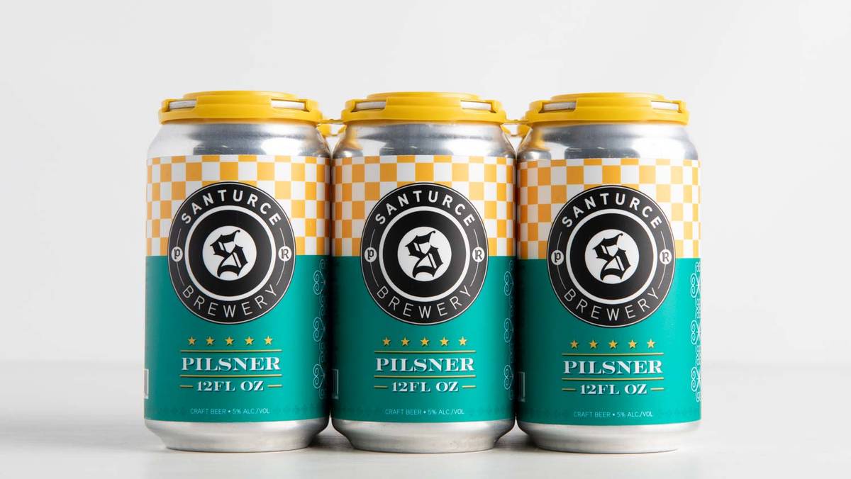 Santurce Brewery Pilsner, 4 pack