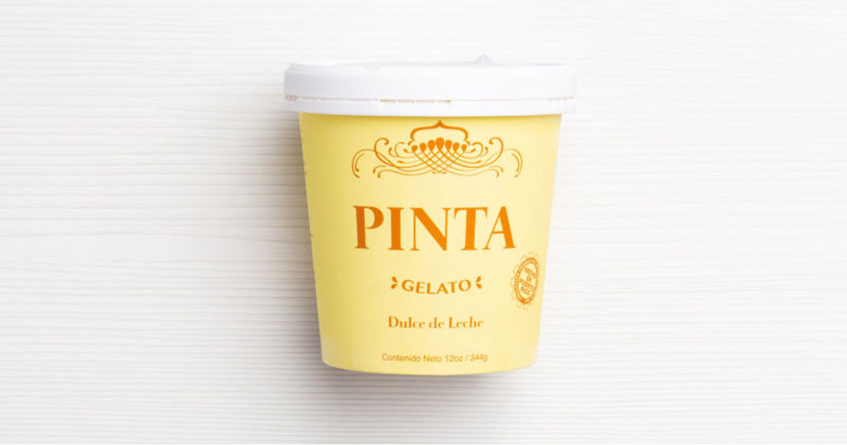 Dulce de leche gelato, Pinta