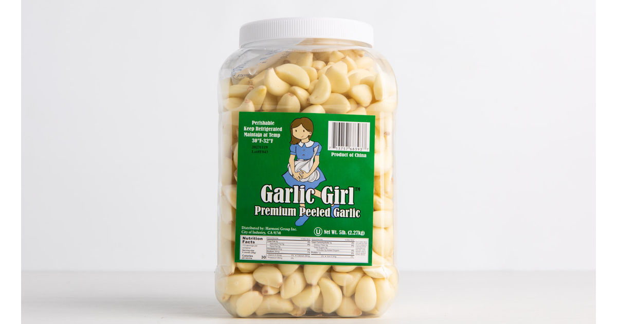 Ajo pelado, 5 lb