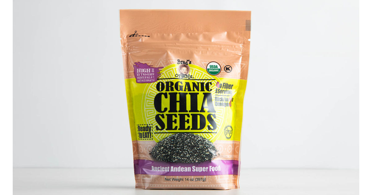  Chia seeds, Brad's Organic (14 oz) 