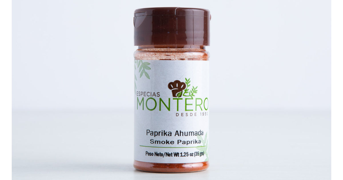 Smoked paprika, Montero, 1.25 oz