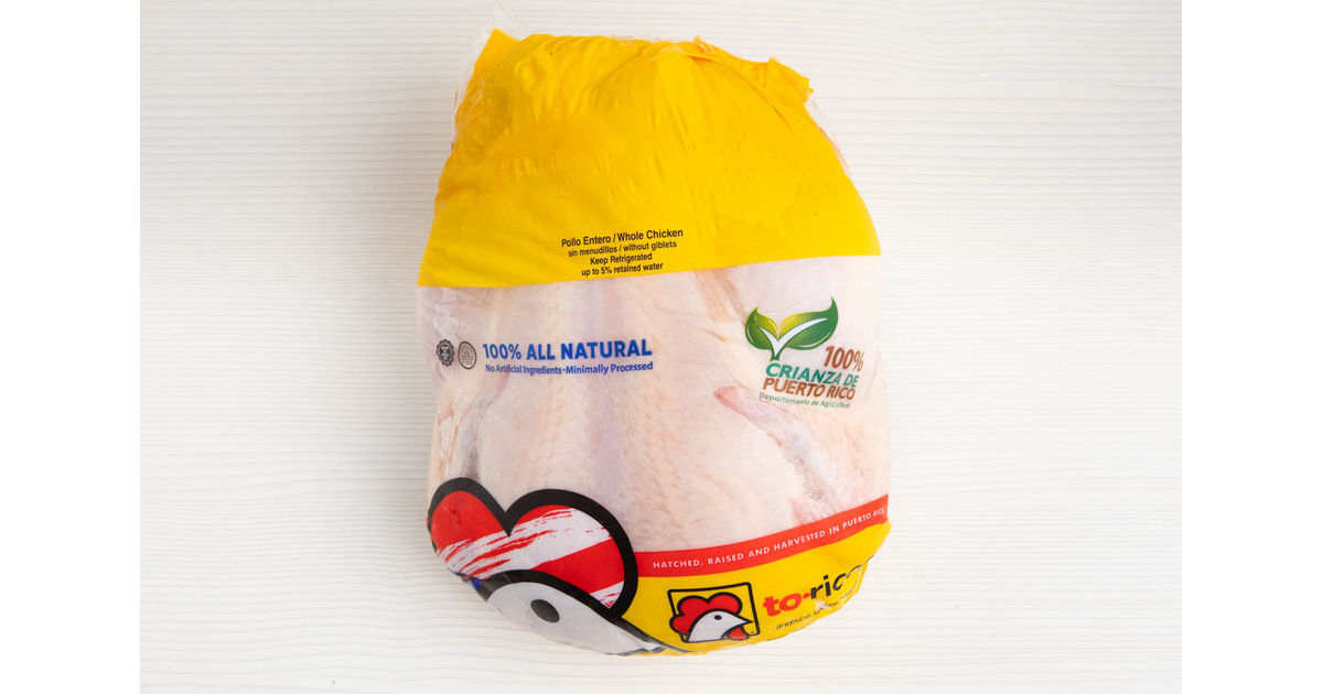 Pollo entero, To-Rico