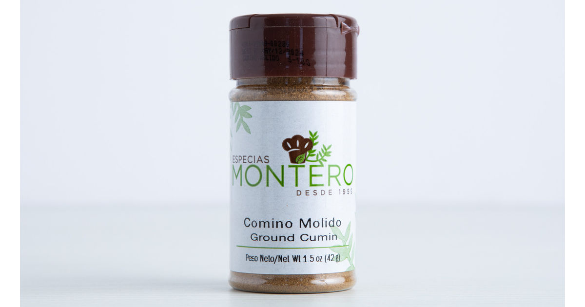 Comino molido, Montero, 1.5 oz