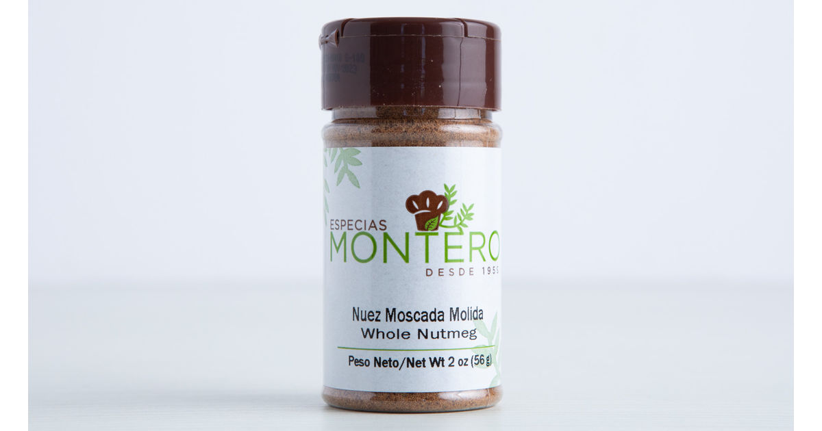 Nuez moscada molida, Montero, 2 oz
