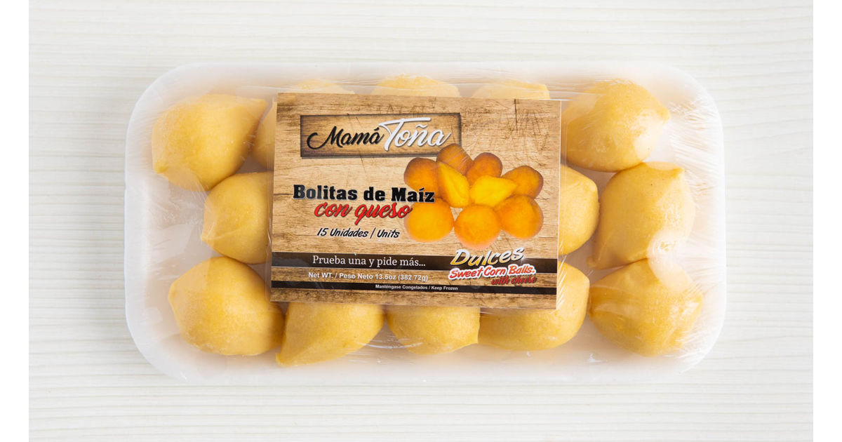 Bolitas de maíz con queso - mama toña