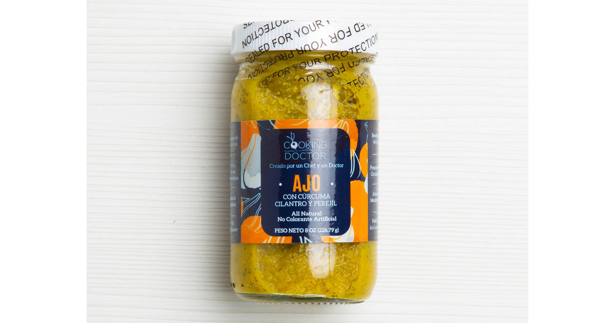 Turmeric cilantro garlic paste, Cooking with My Doctor