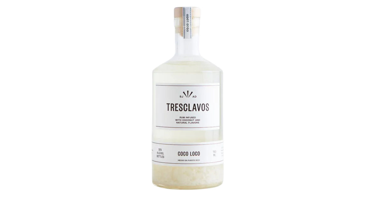 Tresclavos rum: coconut
