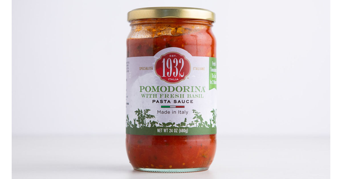 Basil pasta sauce, Pomodorina, 24 oz