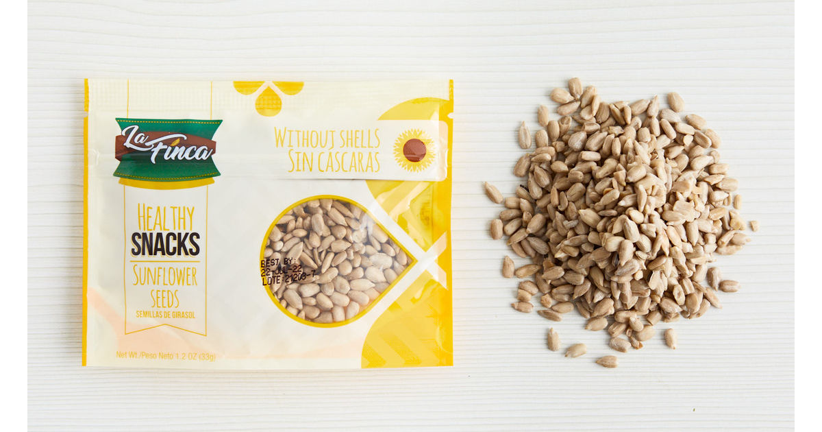 Sunflower seeds, no shell
