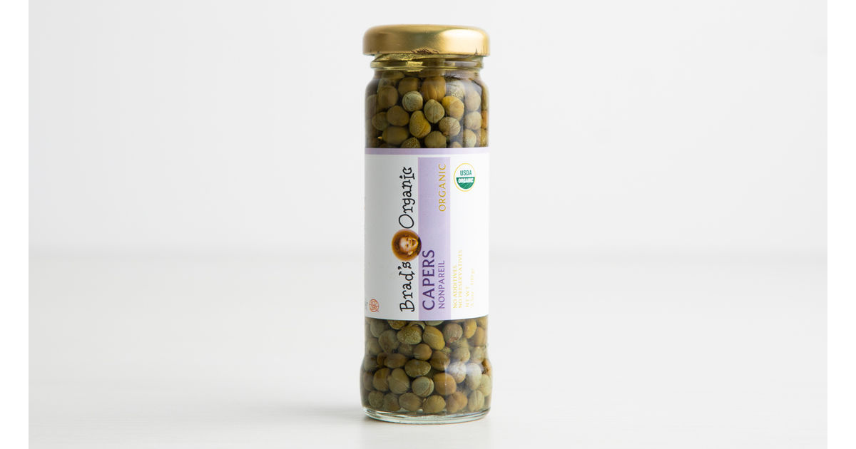 Organic capers, Brad's Organic