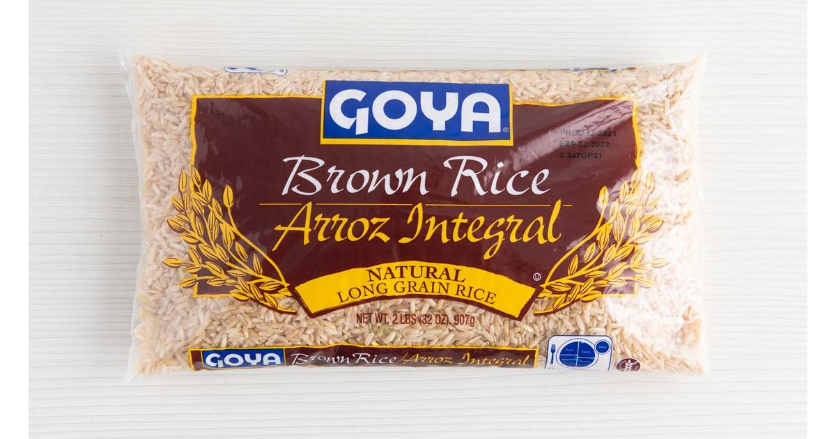 Long-grain brown rice, Goya